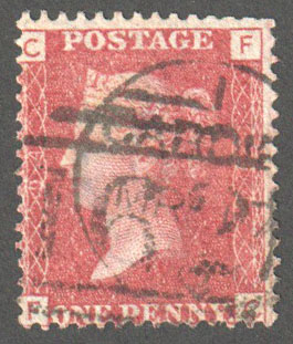 Great Britain Scott 33 Used Plate 94 - FC - Click Image to Close